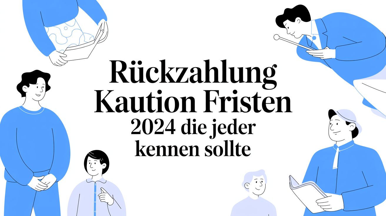 Rückzahlung Kaution Fristen 2024 die jeder kennen sollte